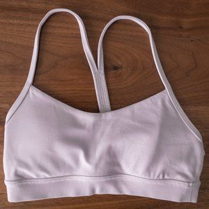 Lululemon Flow Y Bra - Light Pink Size 4